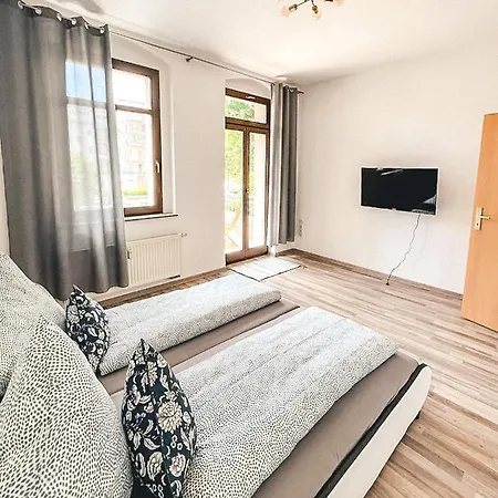 Zentrum, 2r, Balkon, Wifi, 4p, Modern, Ruhig * Chemnitz